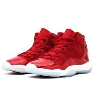 AIR JORDAN 11 Retro Red "Win Like 96" Sneakers | Size 5.5Y (Womens 7)